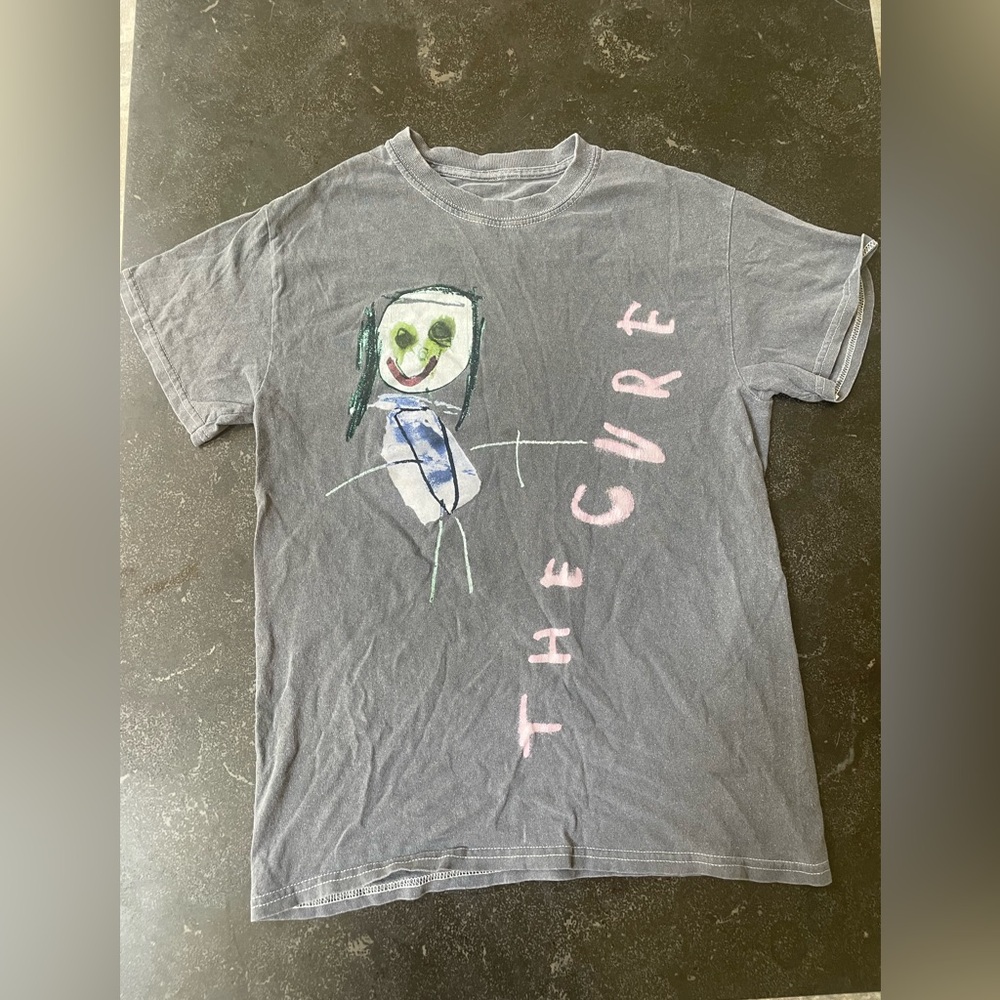 the cure band tshirt